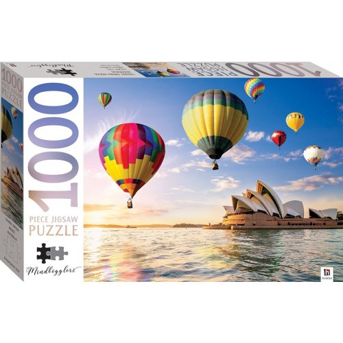 PUZZLE 1000 pièces - Montgolfières