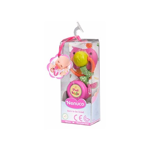 Acheter Tétine rose avec attache poupon Nenuco - Famosa