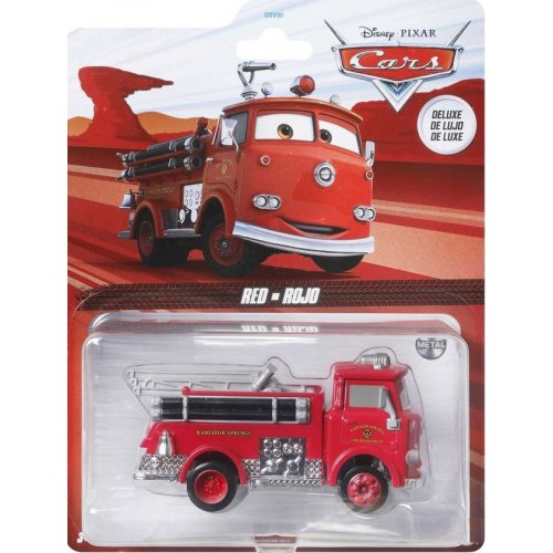 Mattel y0547 Red voiture cars 2 camion pompier véhicule de luxe